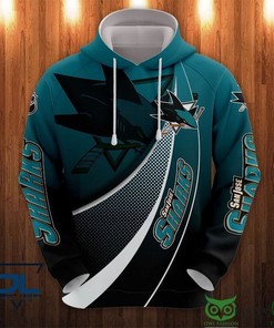 San Jose Sharks Nhl Ice Hockey 3D Printed Hoodie Sweatshirt Tshirt