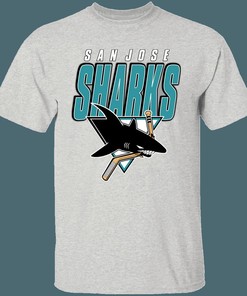 San Jose Sharks Vintage NHL T-Shirt Sweatshirt Hoodie Gifts for Fans
