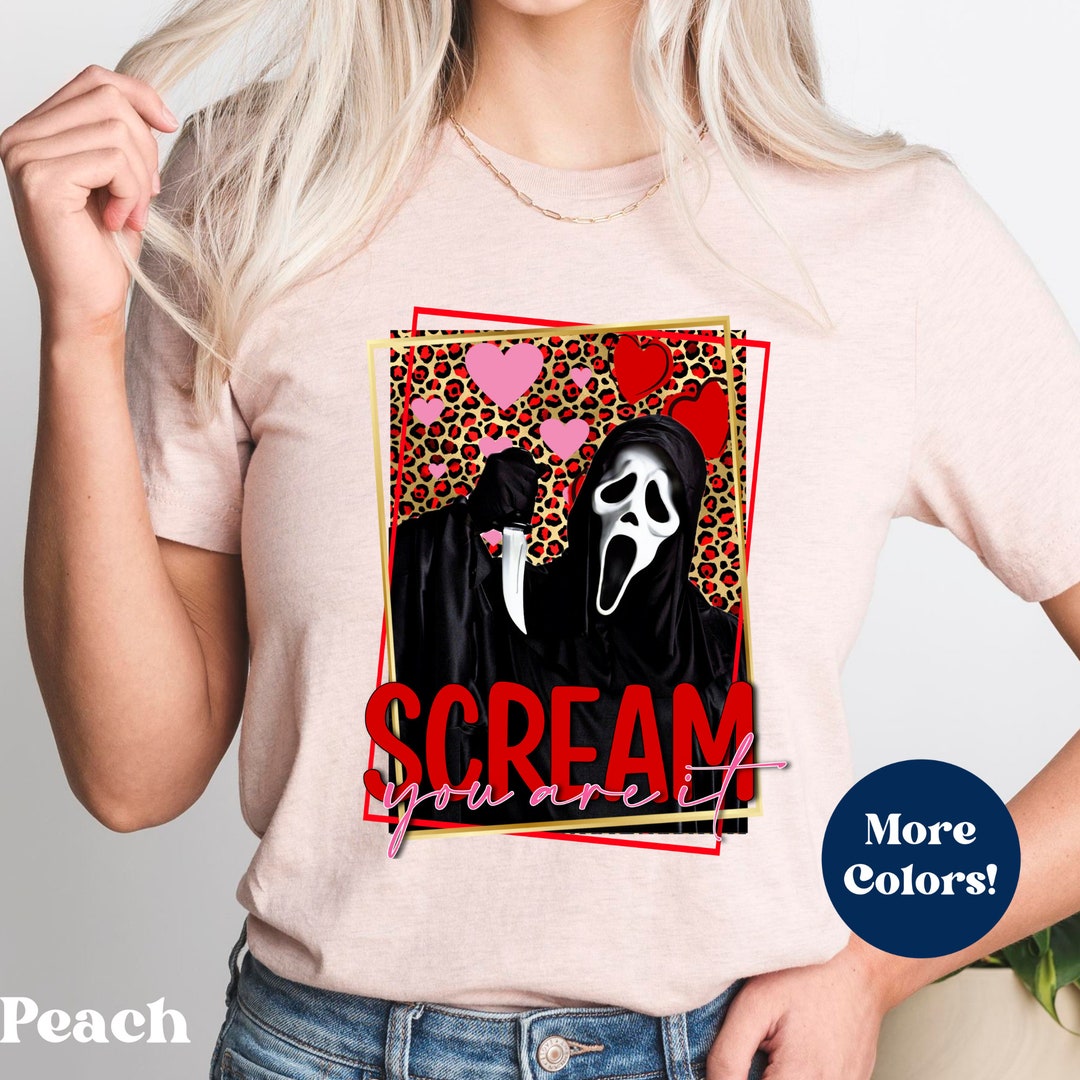 Scream Tag You Are It Horror Valentine Shirt, Spooky Valentine Shirt, Michael Myers Shirt, Creepy Valentine Shirt, Scream Shirt