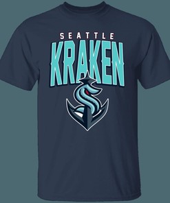 Seattle Kraken ANCHOR Retro NHL T-Shirt Sweatshirt Hoodie Gifts for Fans
