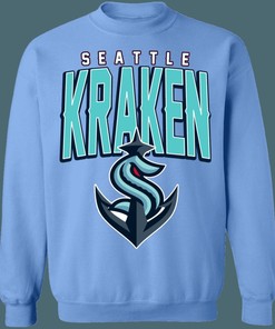 Seattle Kraken ANCHOR Retro Style NHL Crewneck Sweatshirt Hoodie Shirt Gifts for Fans