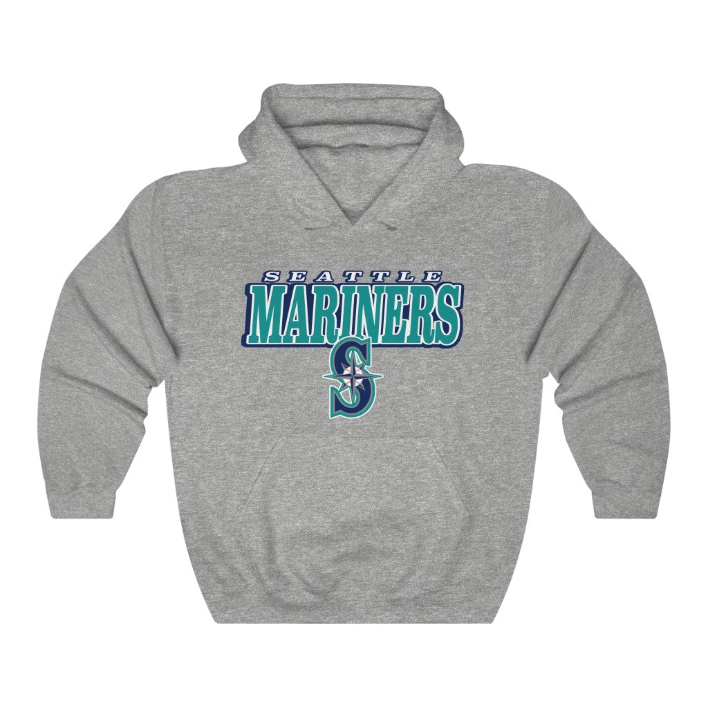 Seattle Mariners Vintage 90's MLB Hoodie Sweatshirt Shirt Gifts for Fans