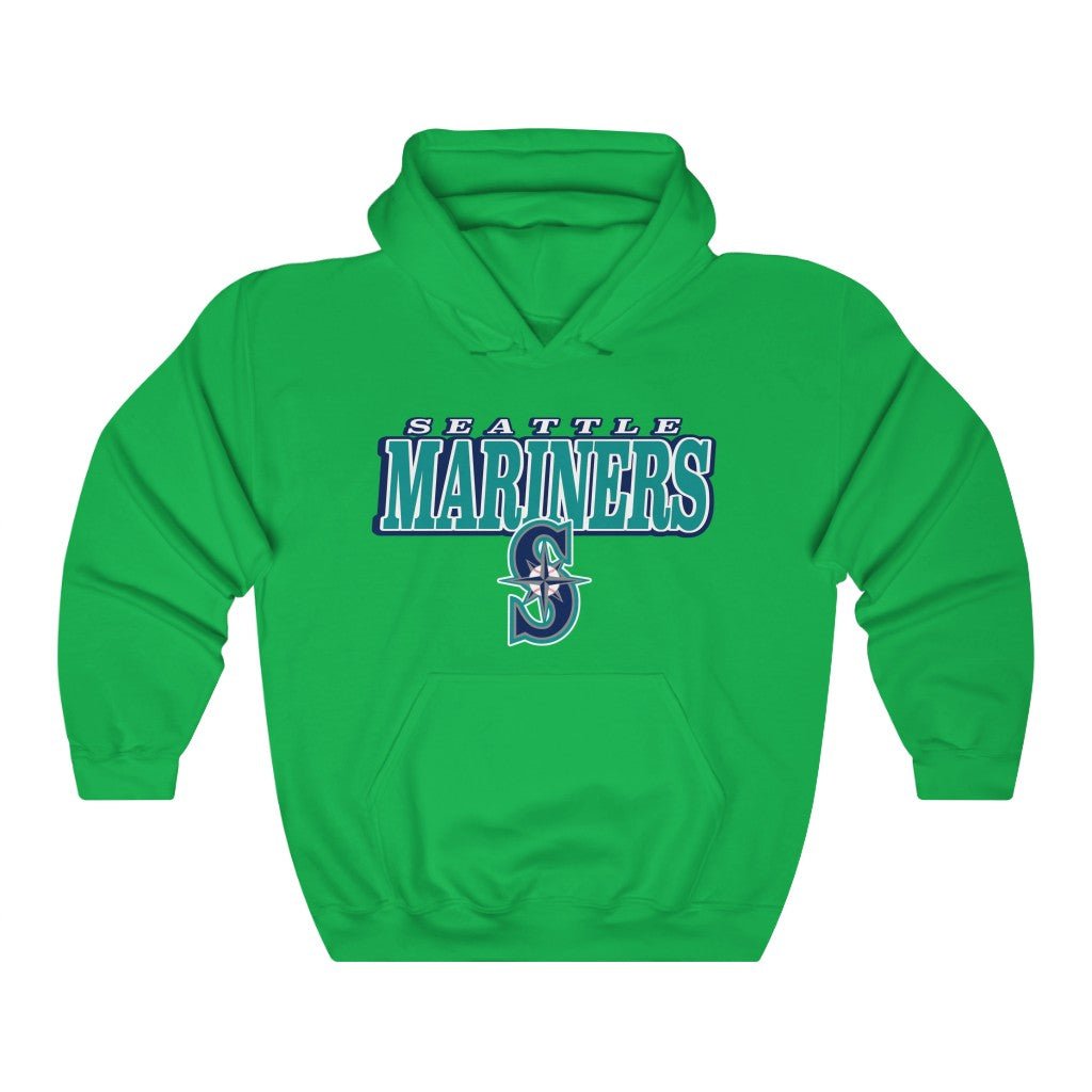 Seattle Mariners Vintage 90's MLB Hoodie Sweatshirt Shirt Gifts for Fans - Image 4