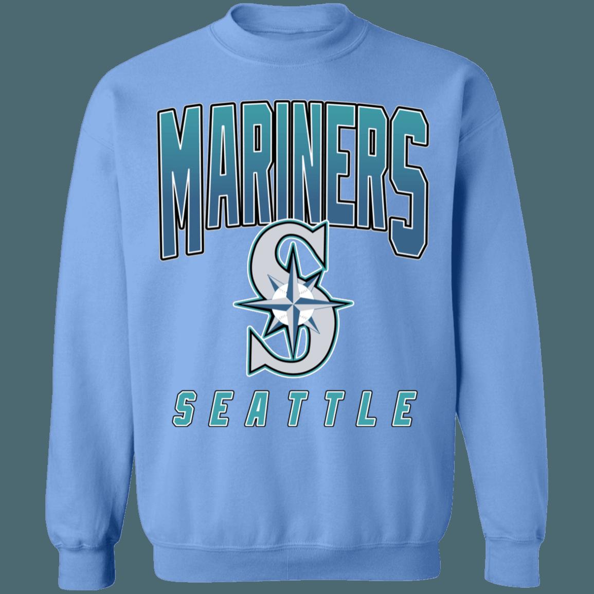 Seattle Mariners Vintage MLB Crewneck Sweatshirt Hoodie Shirt Gifts for Seattle Mariners Fans - Image 2