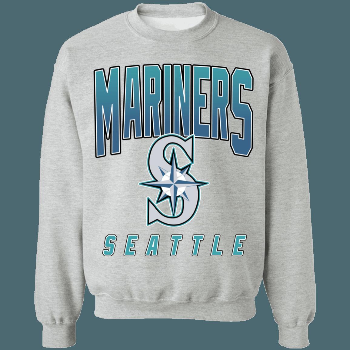 Seattle Mariners Vintage MLB Crewneck Sweatshirt Hoodie Shirt Gifts for Seattle Mariners Fans - Image 4