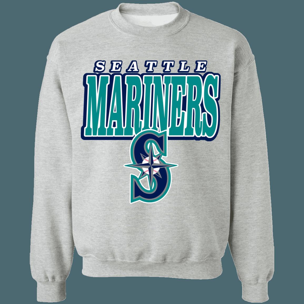 Seattle Mariners Vintage MLB Sweatshirt Hoodie Shirt - Image 2