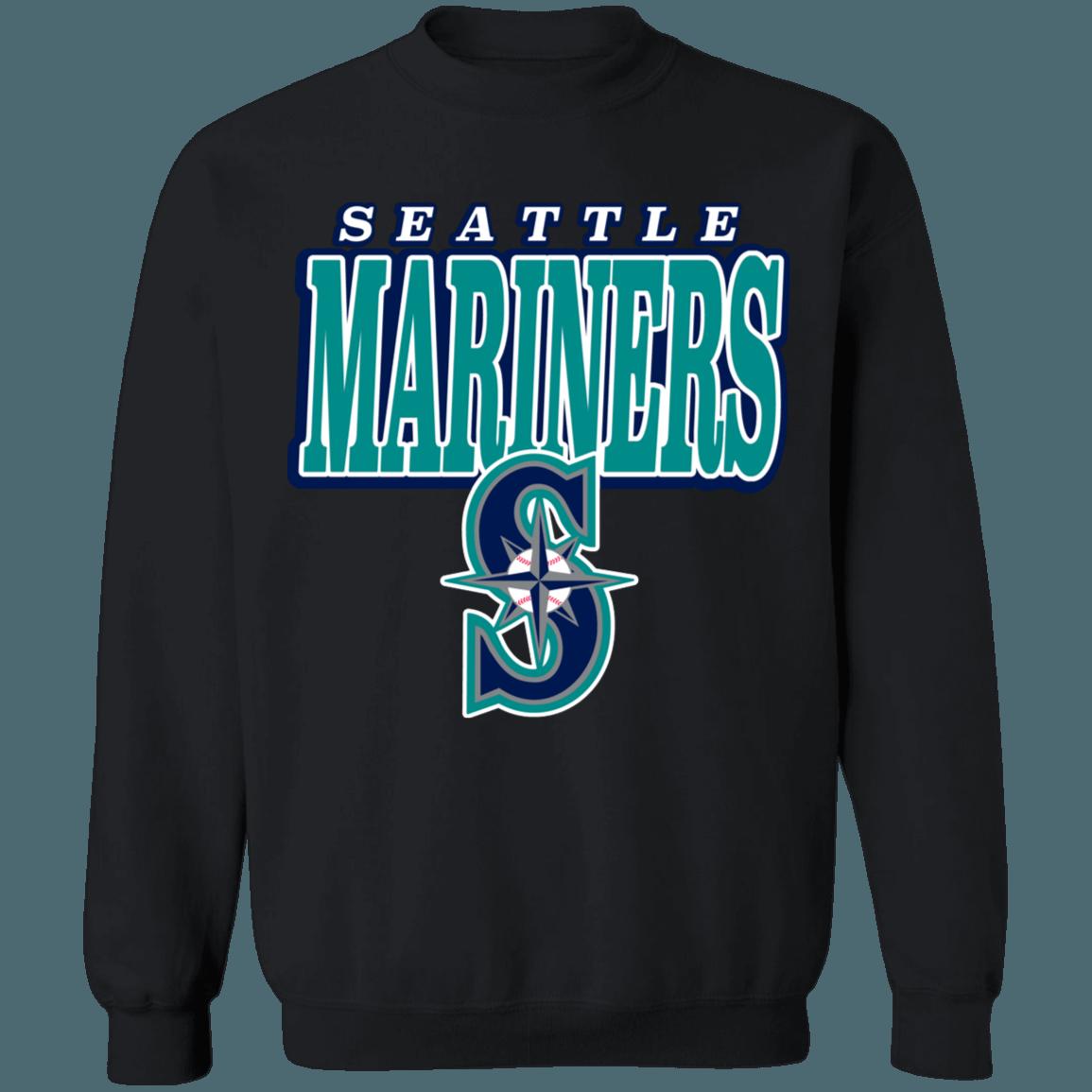 Seattle Mariners Vintage MLB Sweatshirt Hoodie Shirt - Image 4