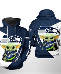 Seattle Seahawks American Football Team Nfl 3D All Over Print Zip Up Hoodie Option