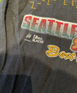 Seattle Supersonics 1996 Western Conference Champions Tshirt Hoodie Crewneck Sweatshirt Reprinted Full Color Full Size Gifts for NBA Fans