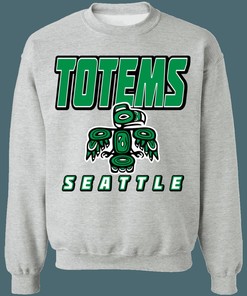Seattle Totems Vintage Hockey Crewneck Sweatshirt Hoodie Shirt Gifts for Fans