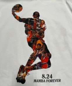 Sergio Calabasas Kobe 8.24 Tshirt Hoodie Crewneck Sweatshirt Reprinted Full Color Full Size Gifts for NBA Fans