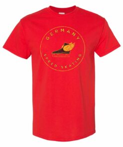 Short Track Speed Skating Germany - Winter Shirt Sweatshirt Pullover Hoodie Reprinted Full Color Full Size