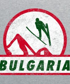 Ski Jumping Bulgaria - Winter Sports Shirt Sweatshirt Pullover Hoodie Reprinted Full Color Full Size