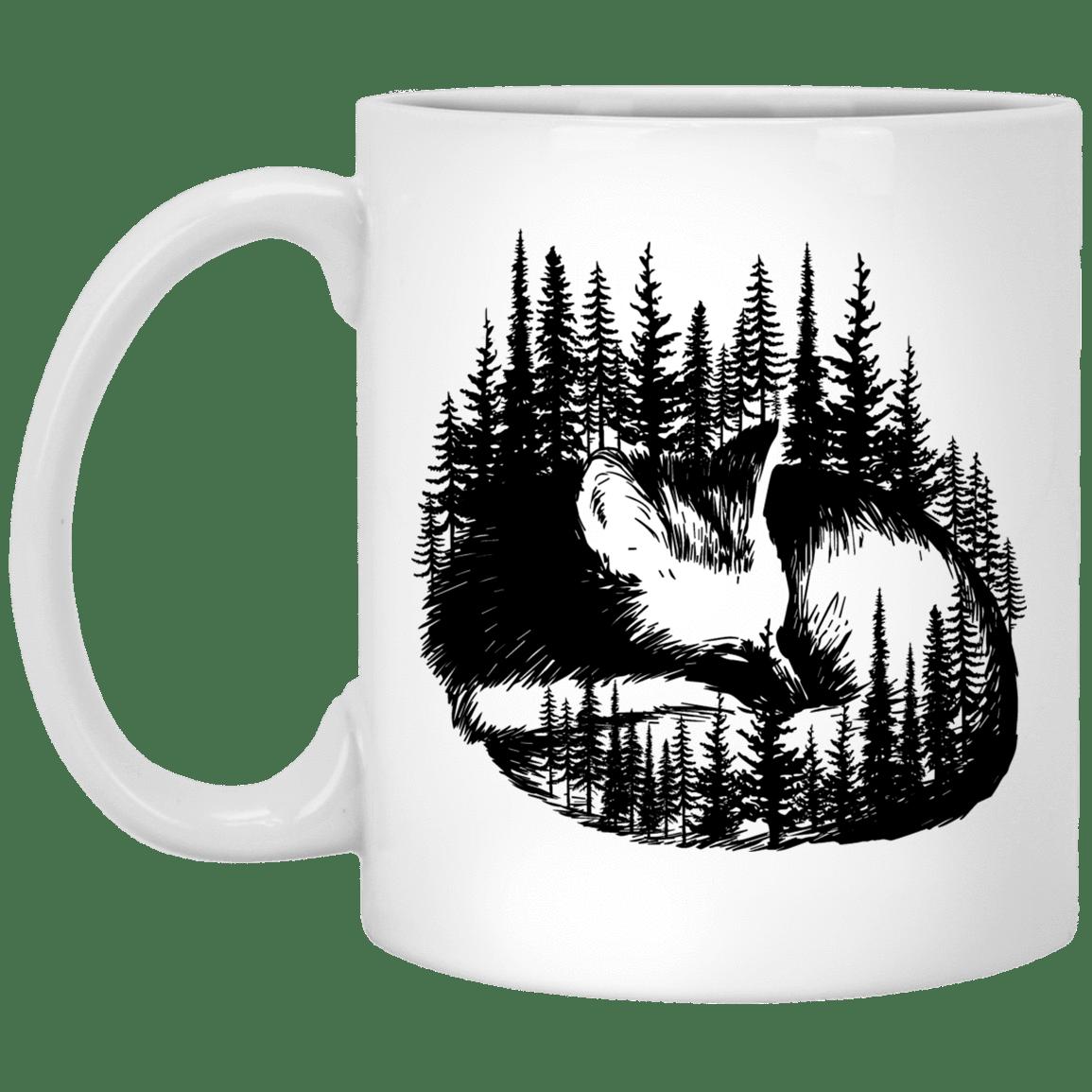 Sleeping Fox Mug Gifts for Friends, Gifts for Valentine Day, Coulpe Gifts