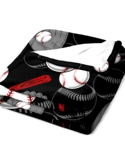Soccer Blanket Lightweight, Baseball Basketball Throw Blankets For Sport Fans