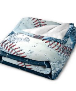 Soft Baseball Blanket, Throw Blanket For Kids And Adults