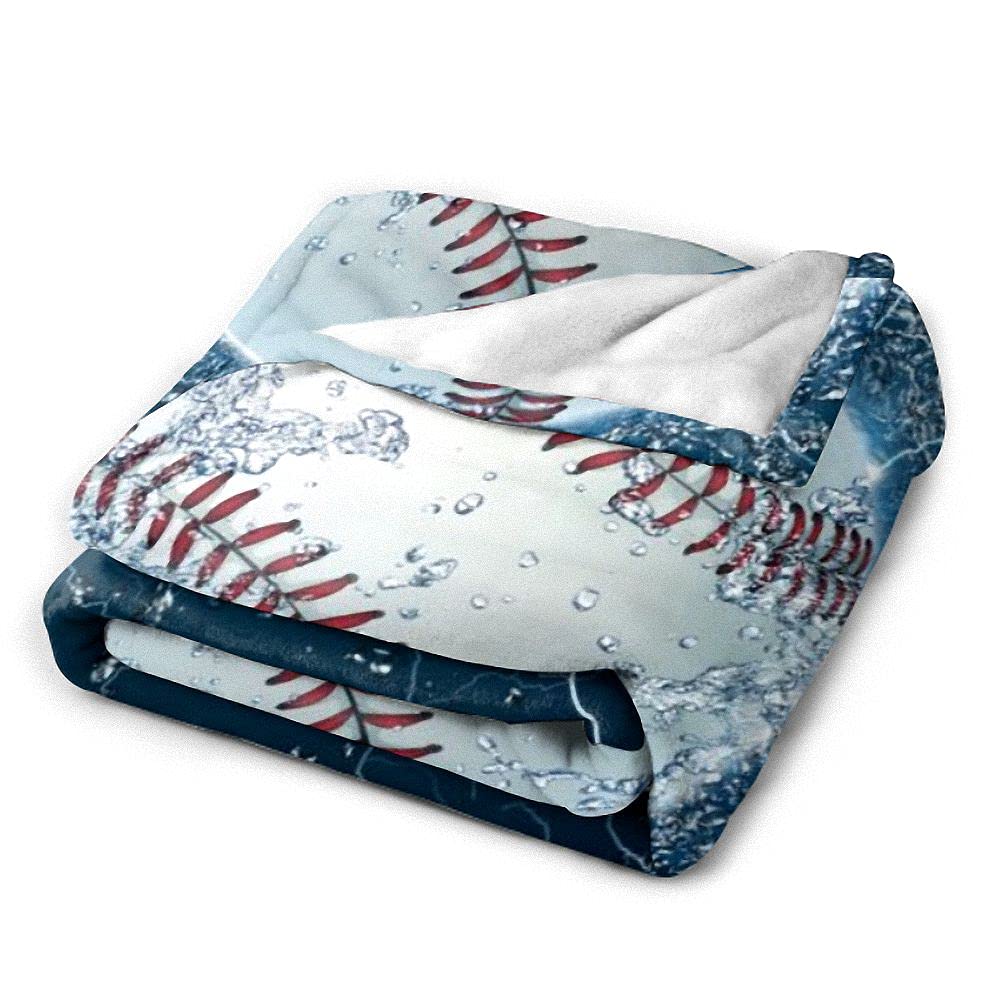 Soft Baseball Blanket, Throw Blanket For Kids And Adults