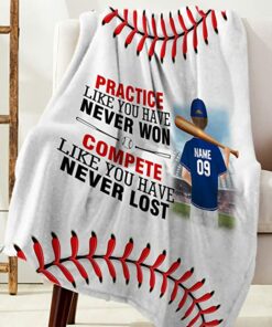 Some Boys Are Just Born With Baseball In Their Souls - Customized Blanket For Adult Kid Family Birthday Gifts Boys