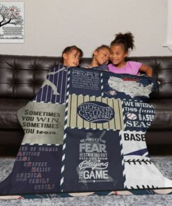 Sometimes You Win Sometime You Learn Sherpa Fleece Blanket - Baseball Gifts