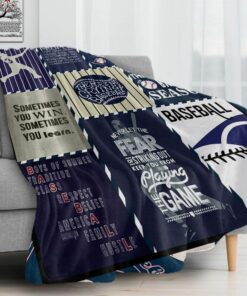 Sometimes You Win Sometime You Learn Sherpa Fleece Blanket - Baseball Gifts