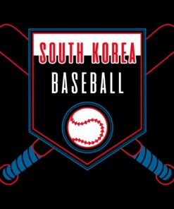 South Korea Baseball - Summer Games Sports Event Batter Pitcher Shirt Sweatshirt Pullover Hoodie Reprinted Full Color Full Size