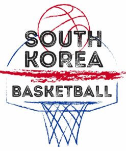 South Korea Basketball - Summer Games Sports Event Hoops Shirt Sweatshirt Pullover Hoodie Reprinted Full Color Full Size