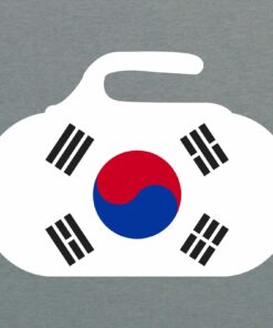 South Korea Curling Stone - Winter Sports Shirt Sweatshirt Pullover Hoodie Reprinted Full Color Full Size