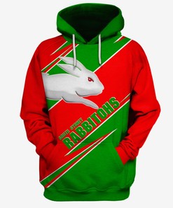 South Sydney Rabbitohs Jerseys Limited Edition 3D Hoodie Zip Hoodie, Nrl 3D All Over Print Hoodie Zip Hoodie