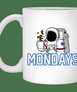 Space Mondays Mug Gifts for Friends, Gifts for Valentine Day, Coulpe Gifts