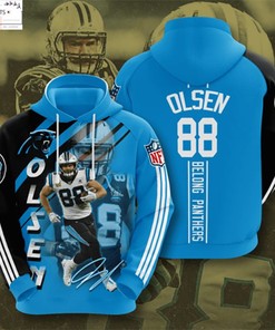 Sport Nfl Carolina Panthers 3D All Over Print Zip Up Hoodie Option