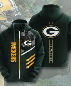 Sports American Football Nfl Green Bay Packers 3D All Over Print Zip Up Hoodie Option