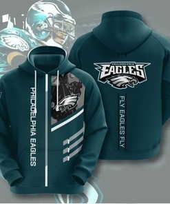 Sports American Football Nfl Philadelphia Eagles 3D All Over Print Zip Up Hoodie Option