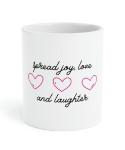 Spread Love Valentines Day Mug, Casual Valentine Mug, Womens Valentines Day Mug, Valentines Day Mug,