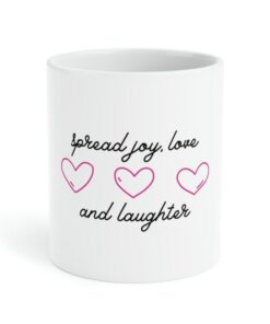 Spread Love Valentines Day Mug, Casual Valentine Mug, Womens Valentines Day Mug, Valentines Day Mug,