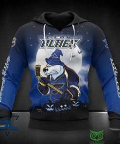 St Louis Blues 3D Hoodie Zip Hoodie, Nhl 3D All Over Print Hoodie Zip Hoodie