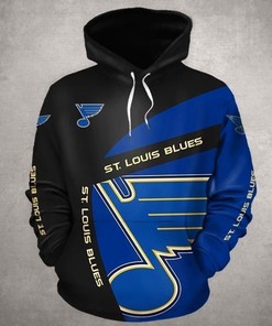 St Louis Blues Nhl 3D All Over Print Zip Up Hoodie Option