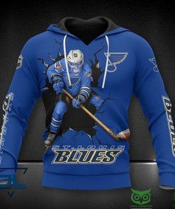St Louis Blues Nhl Horror Ice Hockey 3D Printed Hoodie Sweatshirt Tshirt