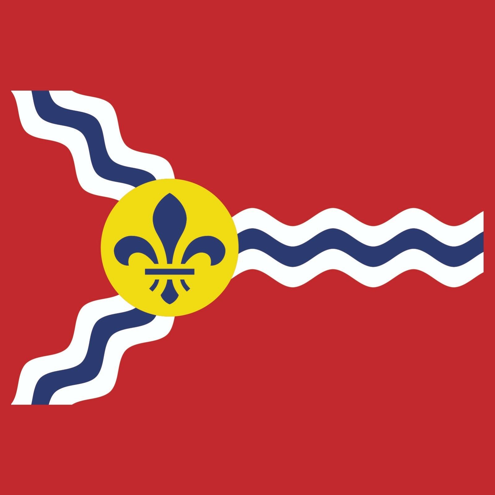 St Louis US City Flag Basic Shirt Sweatshirt Pullover Hoodie Reprinted Full Color Full Size