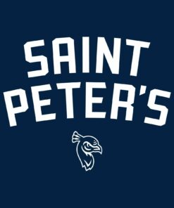 St Peter's University Peacocks Arch Logo Shirt Sweatshirt Pullover Hoodie Reprinted Full Color Full Size