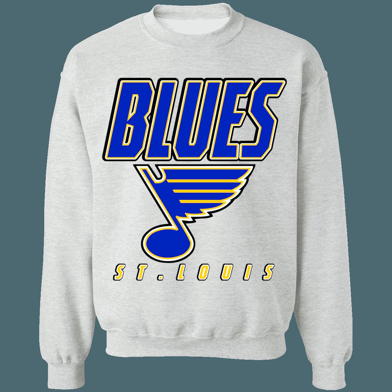 St.Louis Blues Vintage 90's NHL Crewneck Sweatshirt Hoodie Shirt Gifts for Fans - Image 2