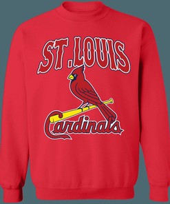 St.Louis Cardinals Retro 90's Vintage MLB Crewneck Sweatshirt Hoodie Shirt Gifts for MLB Fans