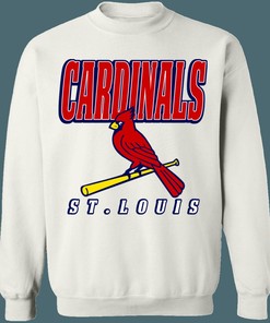 St.Louis Cardinals Vintage MLB Crewneck Sweatshirt Hoodie Shirt Gifts for Fans