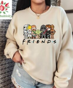 Star Friends T shirt, starwars fan made, friends shirt, starwars shirt, disney shirt, darthvader, yoda, the force