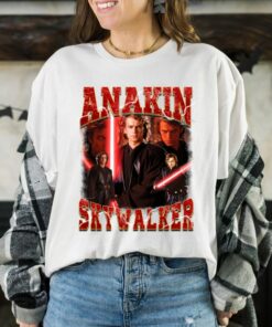 Star Wars Anakin Skywalker Graphic Poster T-Shirt Darth Vader Disneyland Vacation Gift Shirt Unisex Adult Shirt Kid Tee Hoodie Sweatshirt