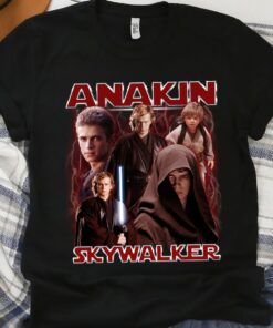 Star Wars Anakin Skywalker Vintage Shirt Darth Vader Unisex T-shirt Birthday Shirt Gift For Men Women Kid Hoodie Sweatshirt Toddler Shirt