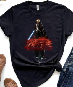 Star Wars Anakin Skywalker Water Mirror Darth Vader Unisex T-shirt Birthday Shirt Gift For Men Women Kid Hoodie Sweatshirt Toddler Shirt