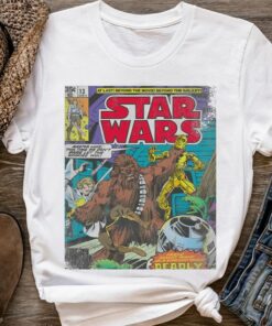 Star Wars Chewbacca Wookiee Win Retro Comics Book Cover Shirt, Galaxy's Edge Trip Unisex T-shirt Family Birthday Gift Adult Kid Toddler Tee