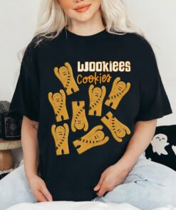 Star Wars Chewbacca Wookiees Cookies T-Shirt, Chewbacca Gingerbread Christmas, Disneyland Family Trip Gift Unisex Adult Shirt Kid Tee