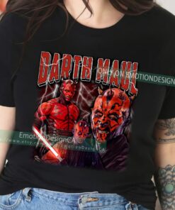 Star Wars Darth Maul Classic Portrait Shirt, Galaxy's Edge Holiday Trip Unisex T-shirt Family Birthday Gift Adult Kid Toddler Tee