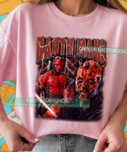 Star Wars Darth Maul Classic Portrait Shirt, Galaxy's Edge Holiday Trip Unisex T-shirt Family Birthday Gift Adult Kid Toddler Tee
